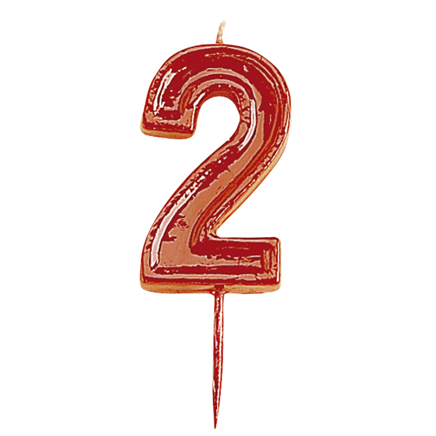 HELVET BIRTHDAY CANDLE Nº2 (4,5X3,5CM)