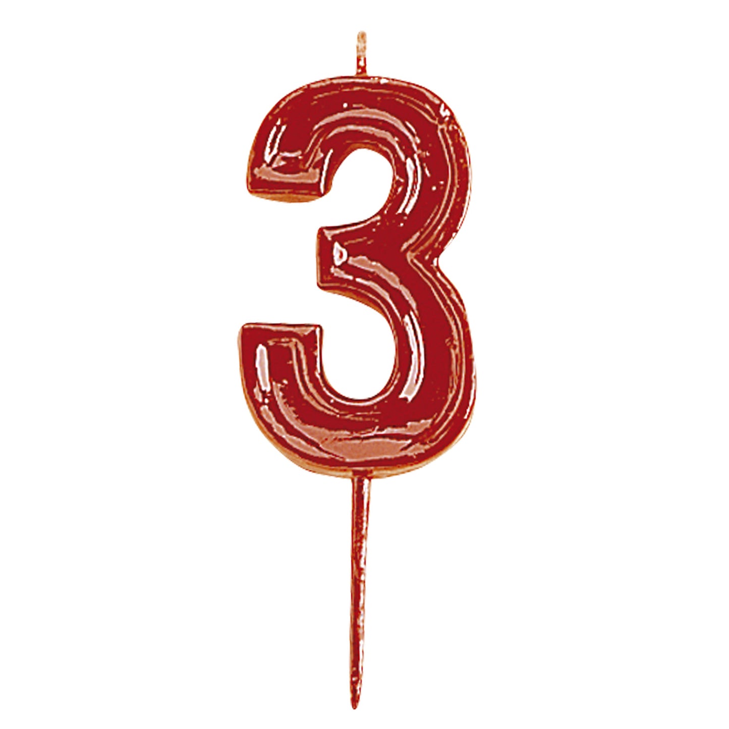 HELVET BIRTHDAY CANDLE Nº3 (4,5X3,5CM)