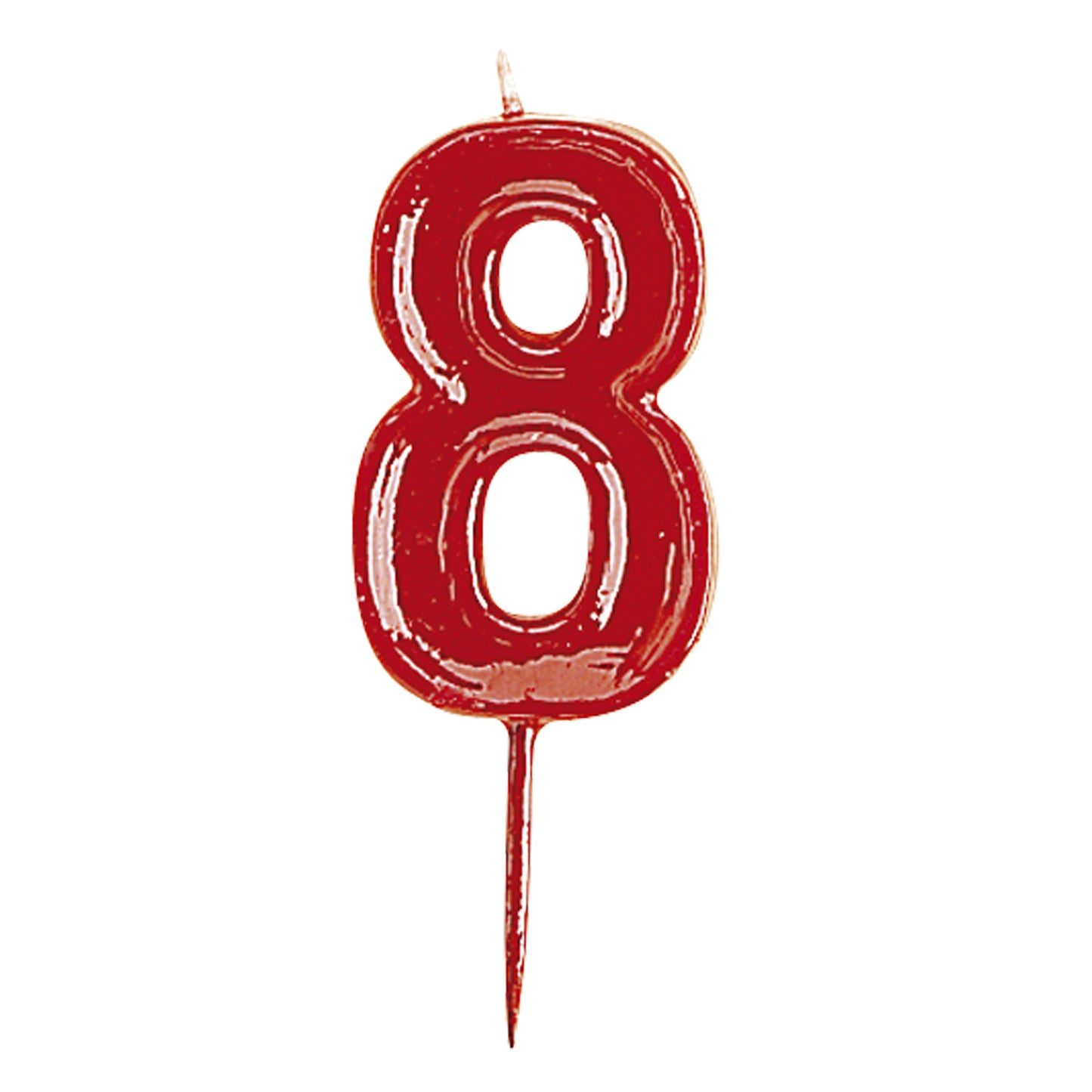 HELVET BOUGIE ANNIVERSAIRE Nº8 (4,5X3,5CM)