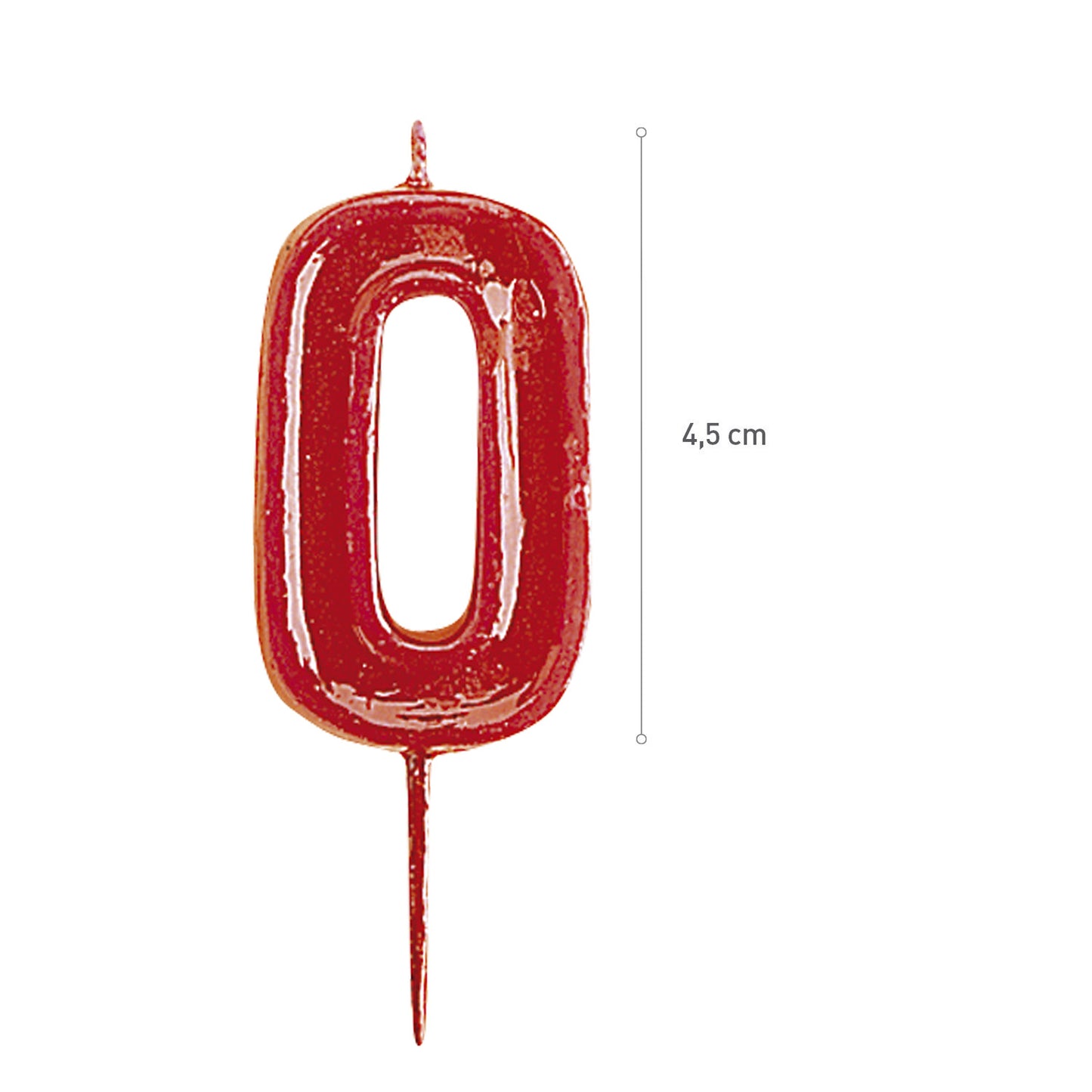 HELVET BOUGIE ANNIVERSAIRE Nº0 (4,5X3,5CM)