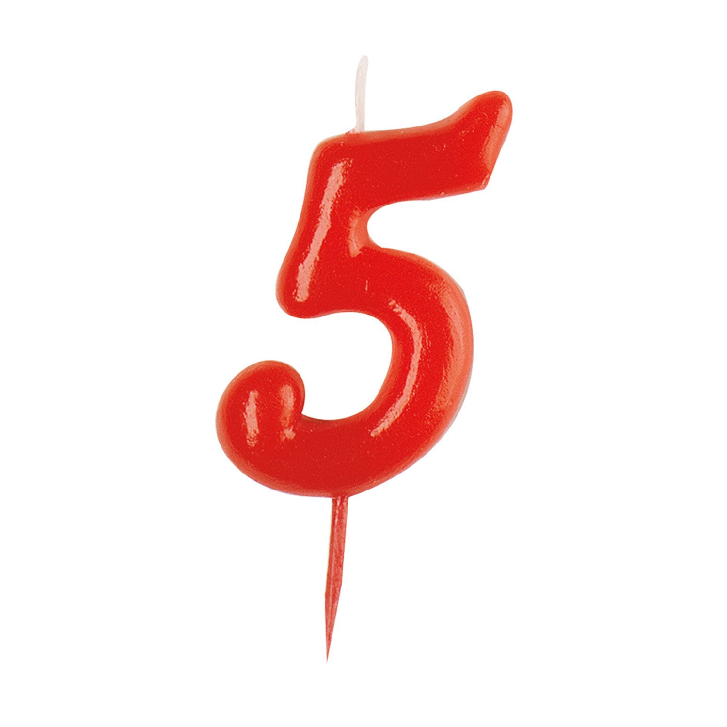 VELA CUMPLEAÑOS COMIC ROJO | Nº5