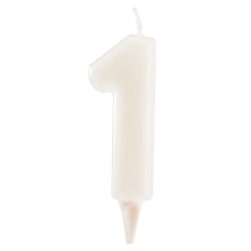 DISPLAY 12 VELAS Nº1 FLUORESCENTE 6CM