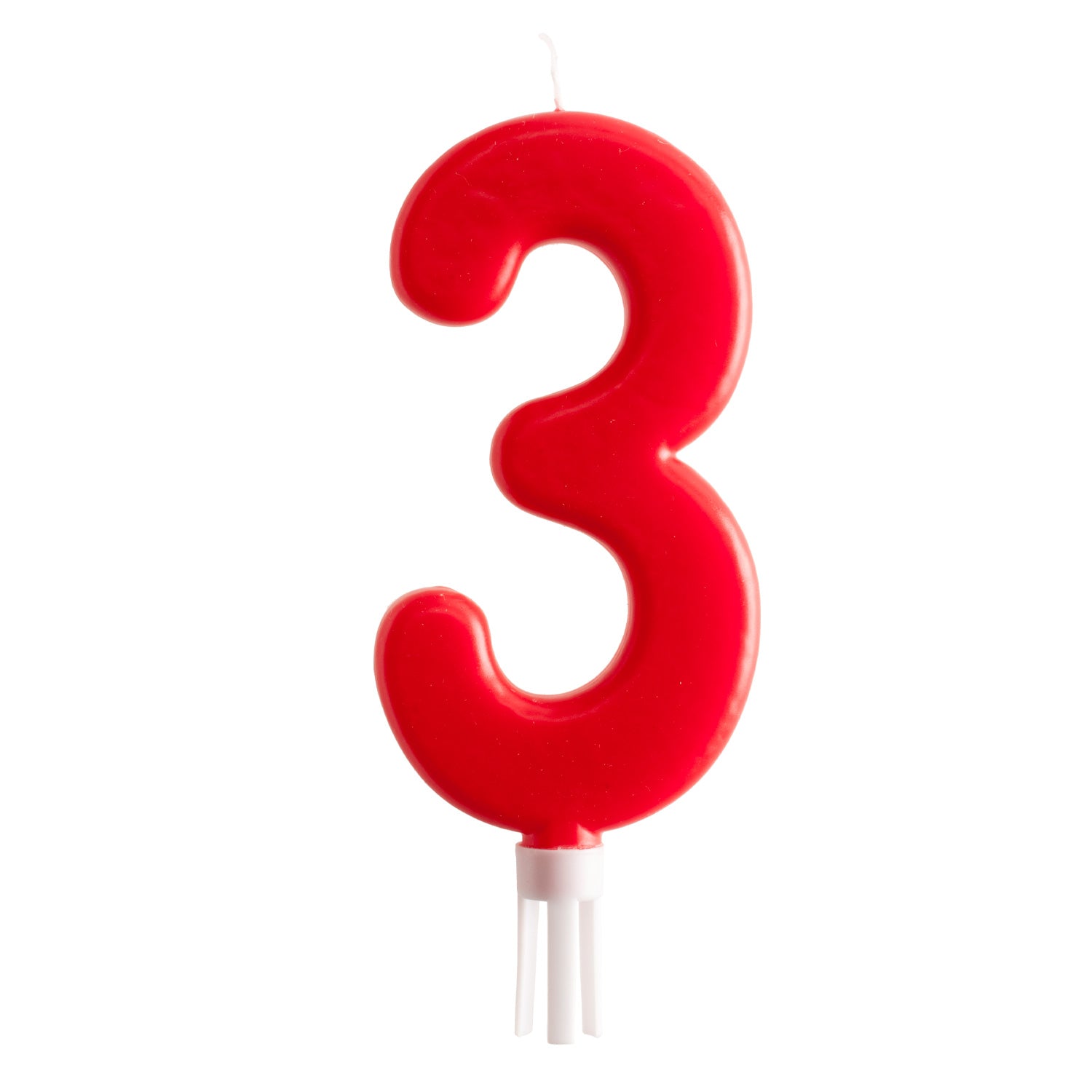 DISPLAY 6 VELAS GIGANTES Nº3 -15CM