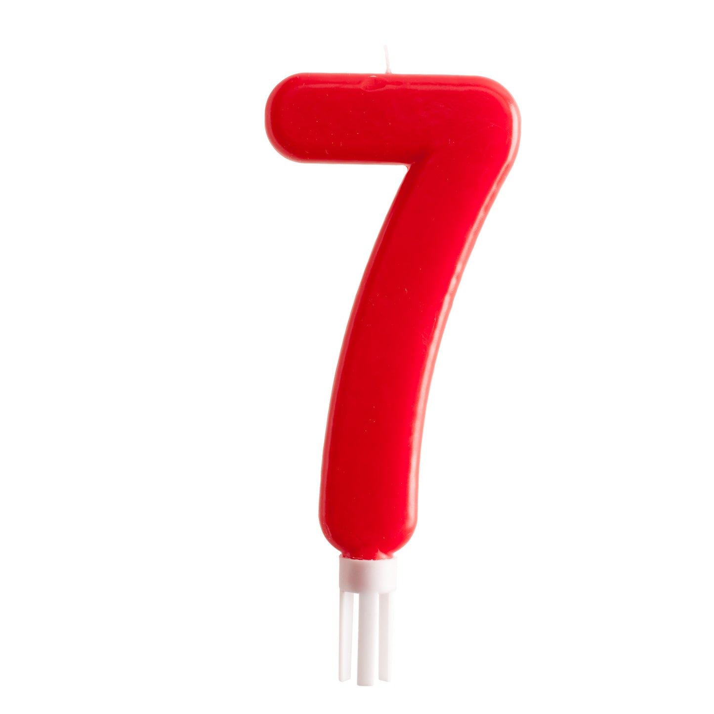 DISPLAY 6 GIANT BIRTHDAY CANDLES Nº7 15CM