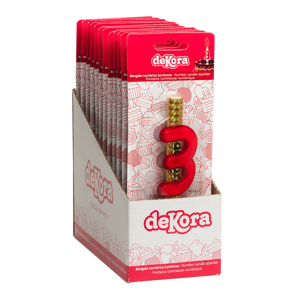 EXPOSITOR 12 FOGUETES Nº 3 12 CM