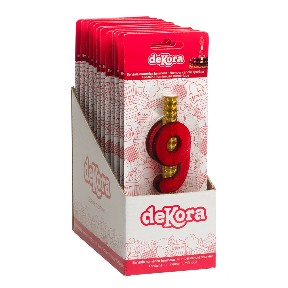 EXPOSITOR 12 FOGUETES Nº 9 12 CM