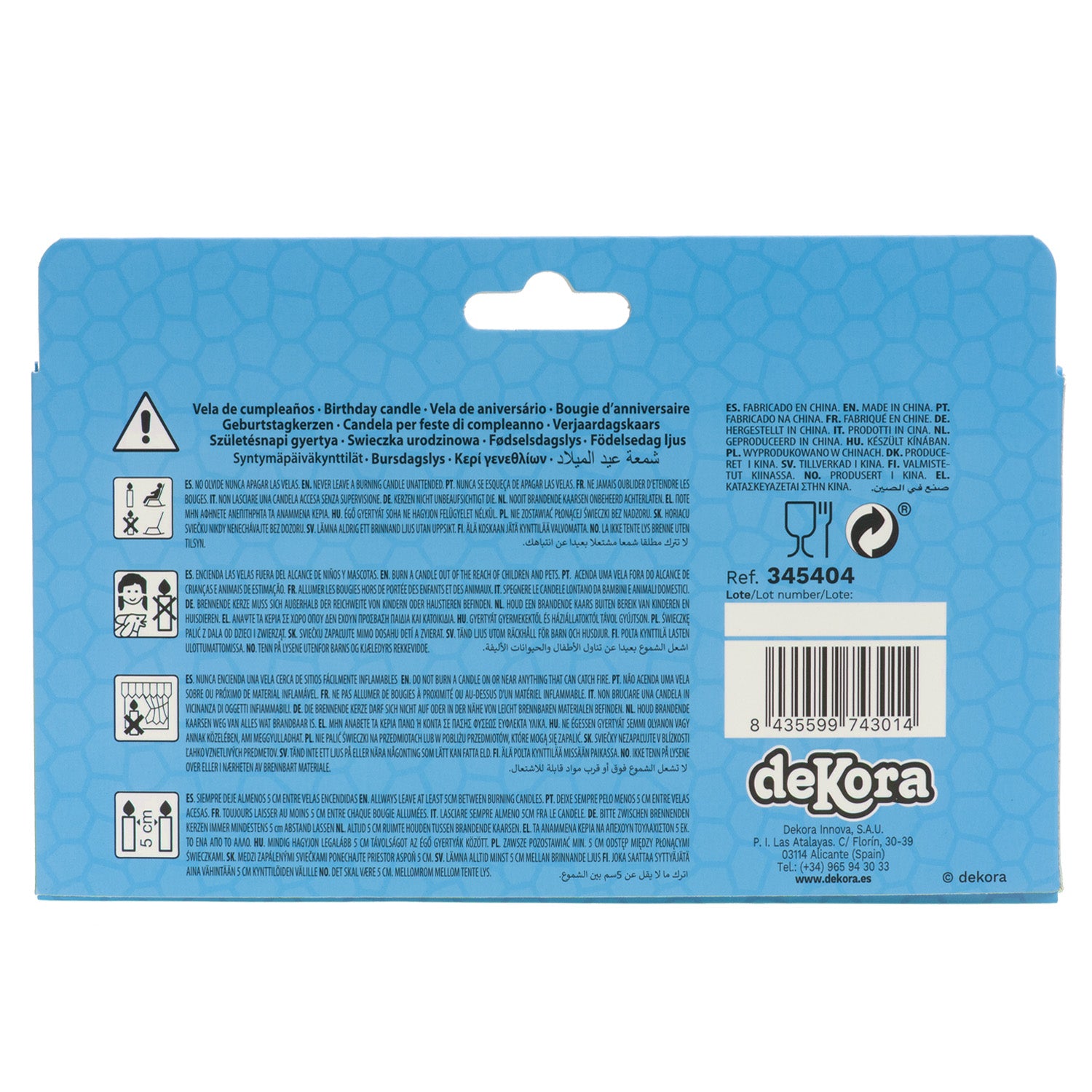 VELAS ANIVERSÁRIO DINOSSAURO 4UD