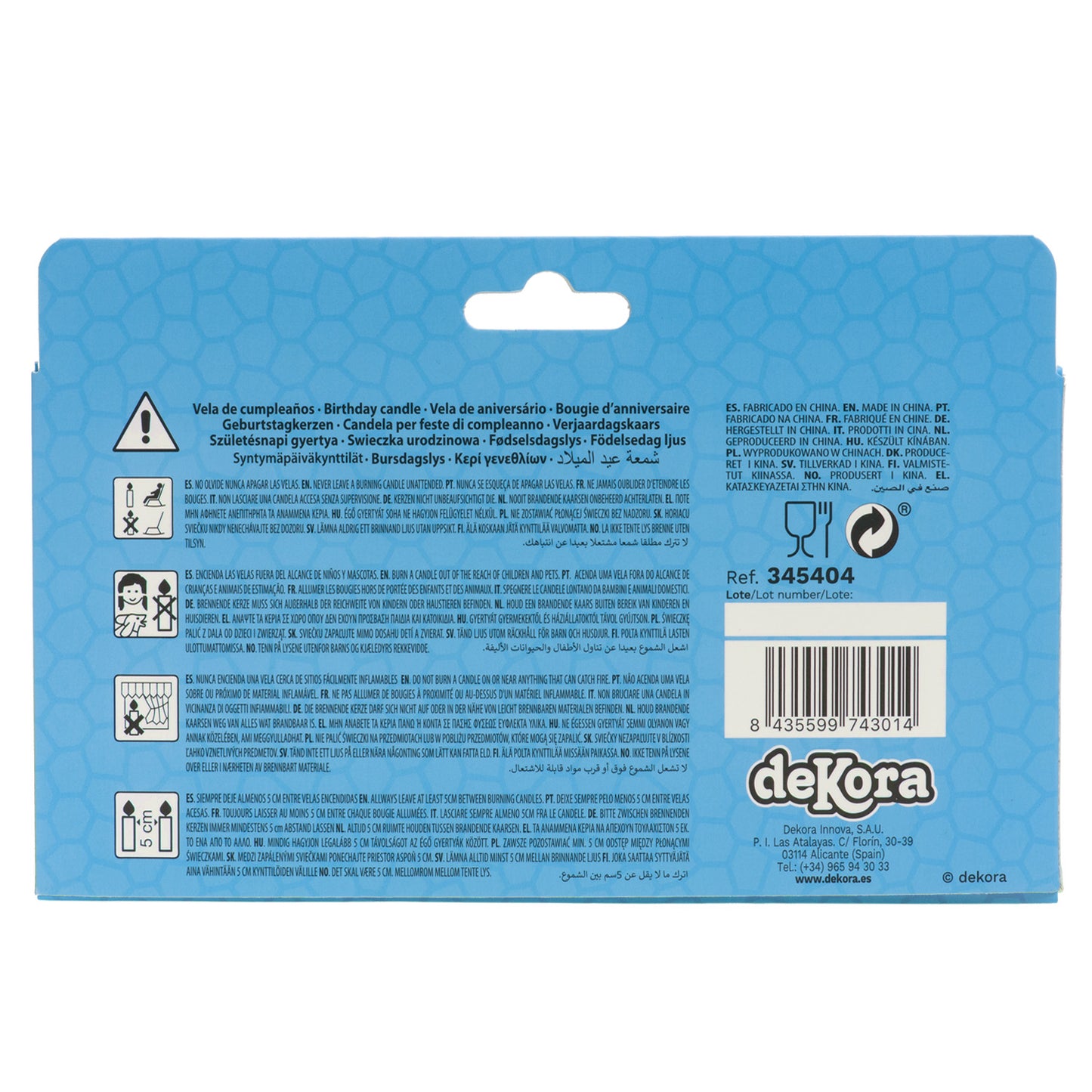 VELAS ANIVERSÁRIO DINOSSAURO 4UD