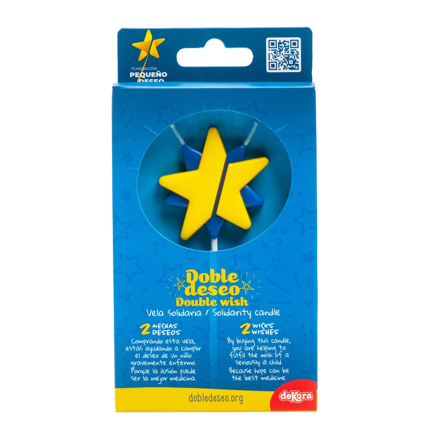 VELA SOLIDÁRIA DE DUPLO DESEJO PREMIUM