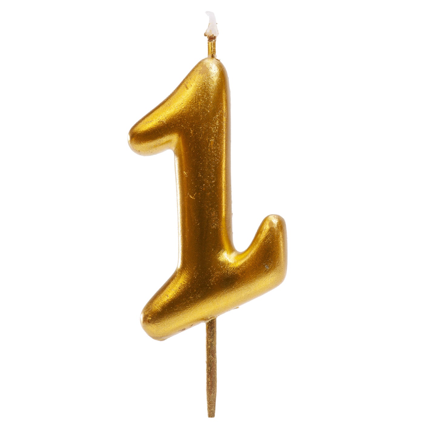 GOLD COMIC BIRTHDAY CANDLE | Nº1