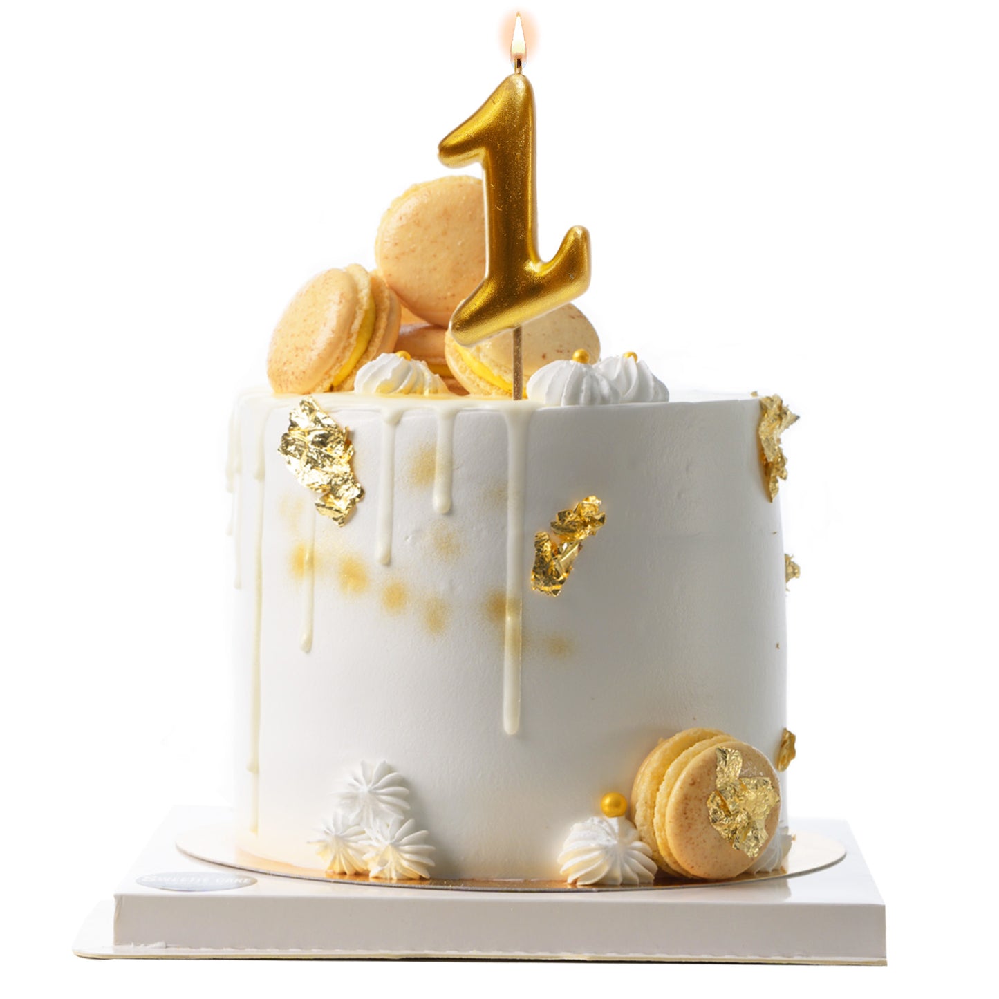 GOLD COMIC BIRTHDAY CANDLE | Nº1
