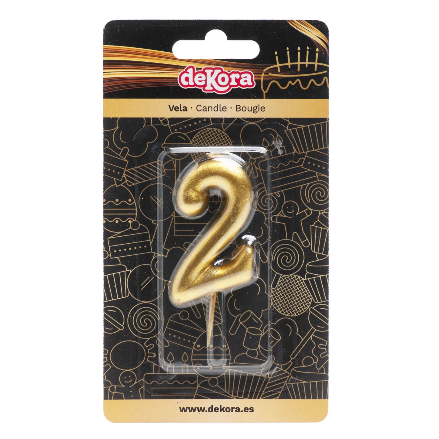 BOUGIE D´ANNIVERSAIRE COMIC D'OR | Nº2