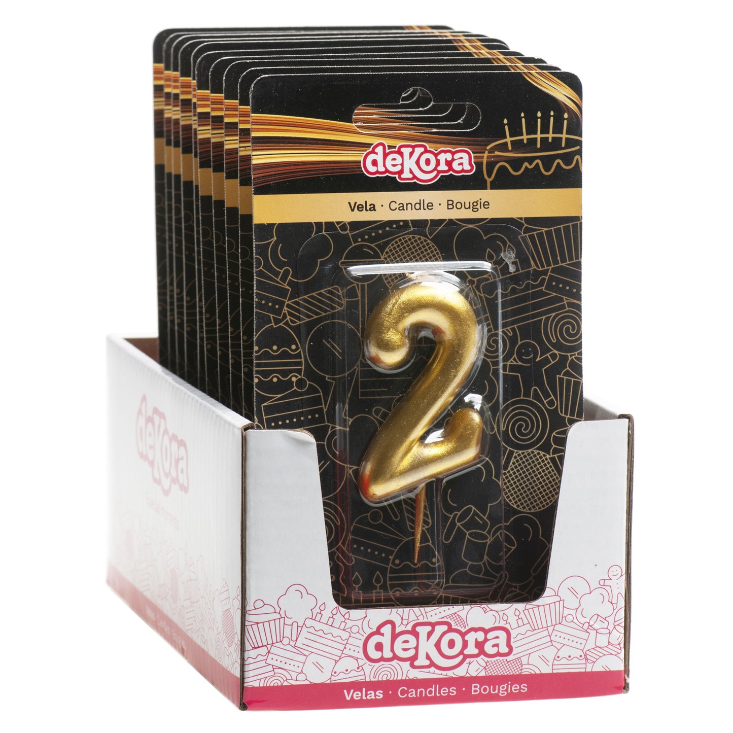 BOUGIE D´ANNIVERSAIRE COMIC D'OR | Nº2