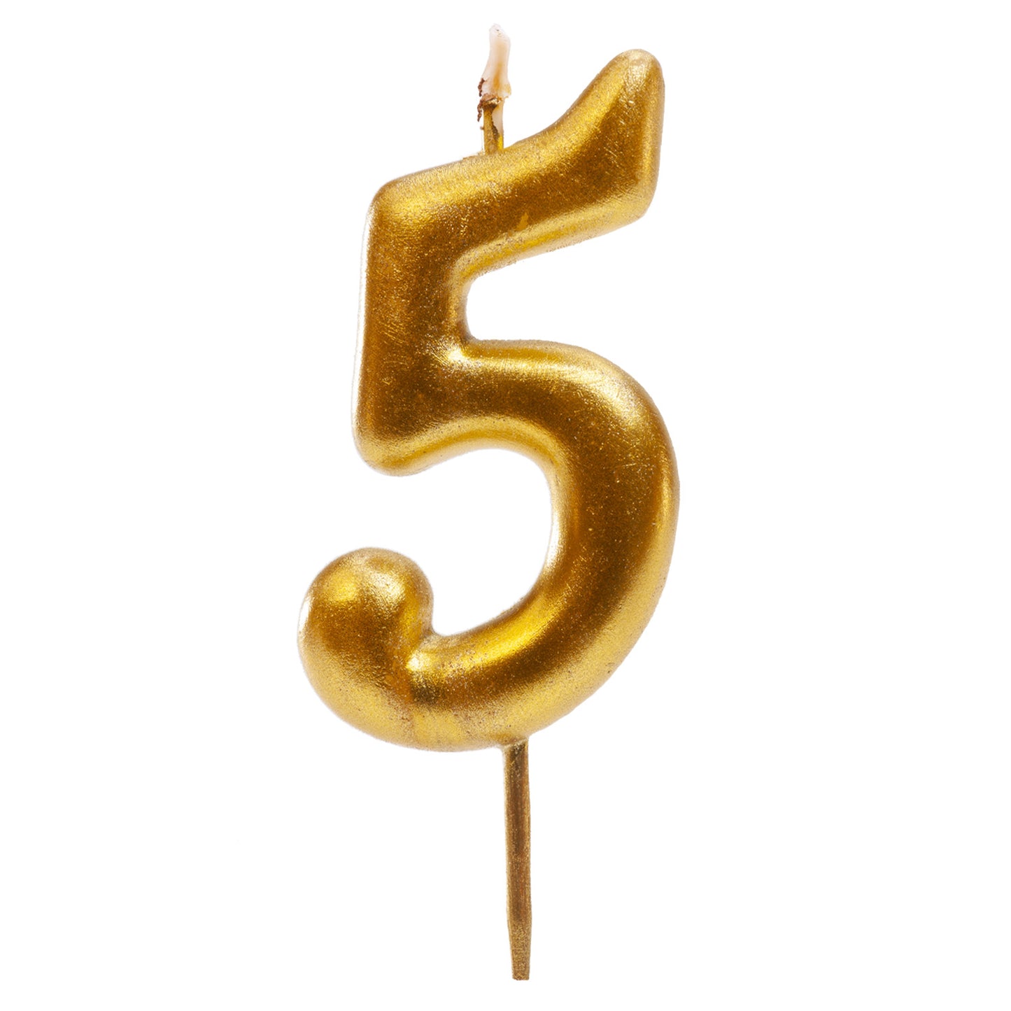 GOLD COMIC BIRTHDAY CANDLE | Nº5