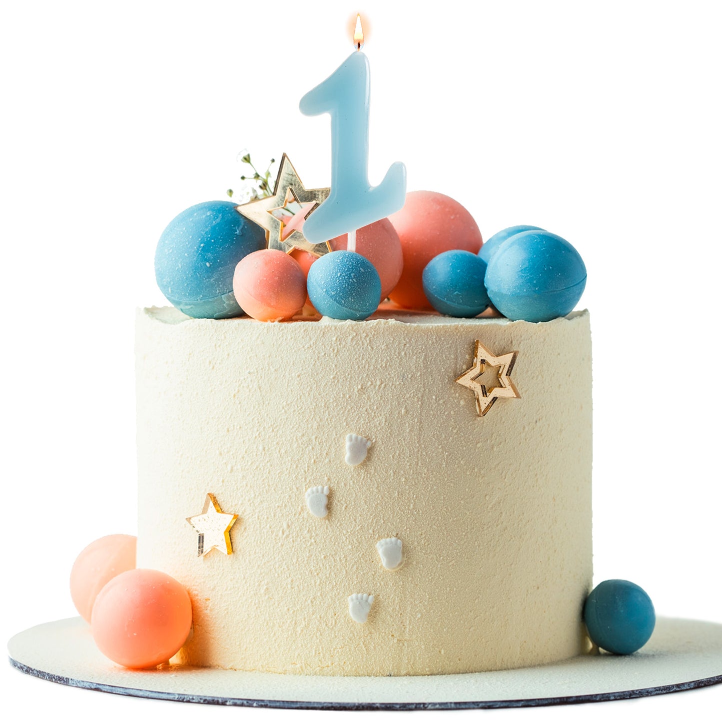 BOUGIE D´ANNIVERSAIRE COMIC BÉBÉ BLEU | Nº1