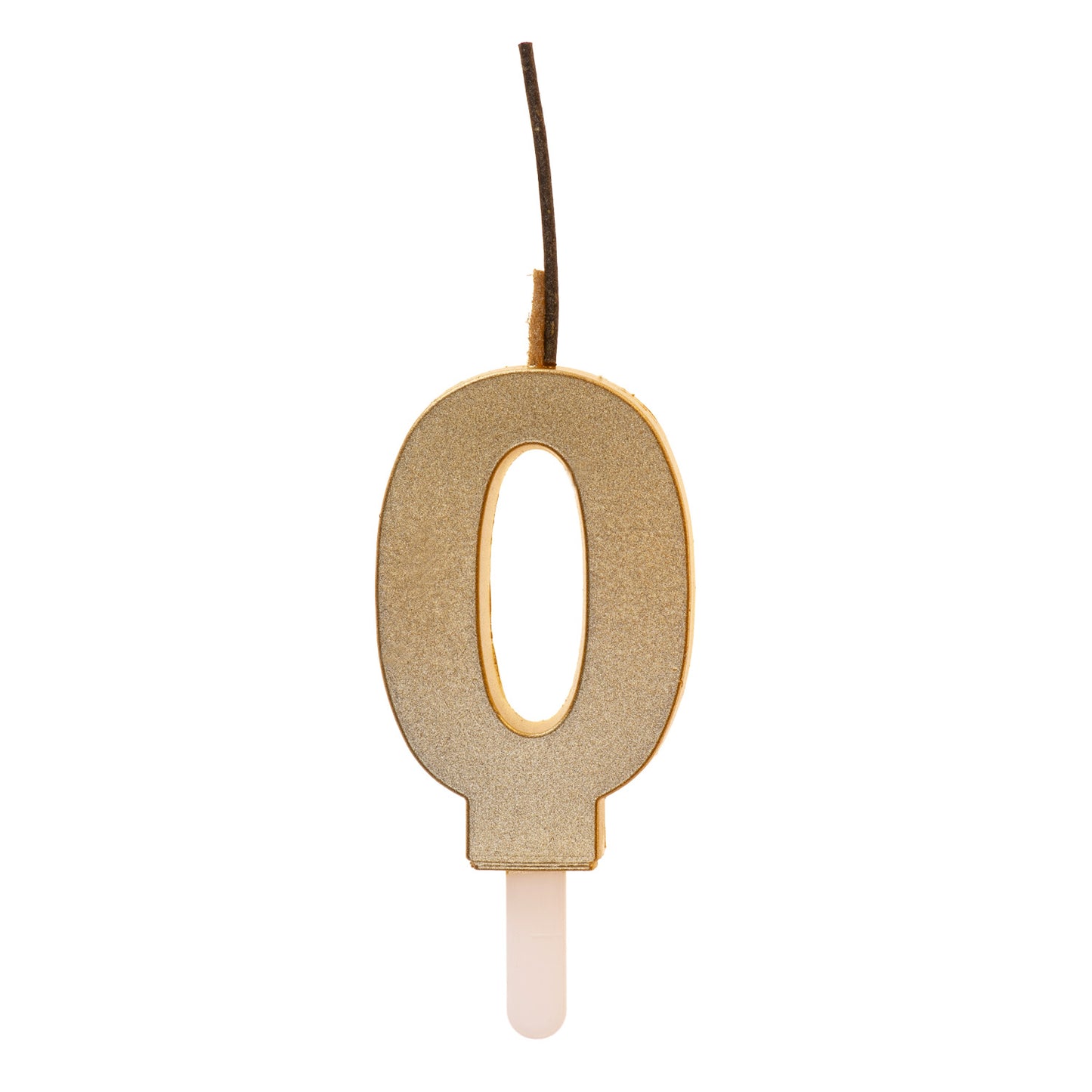 GOLDEN SPARKLING BIRTHDAY CANDLES Nº0