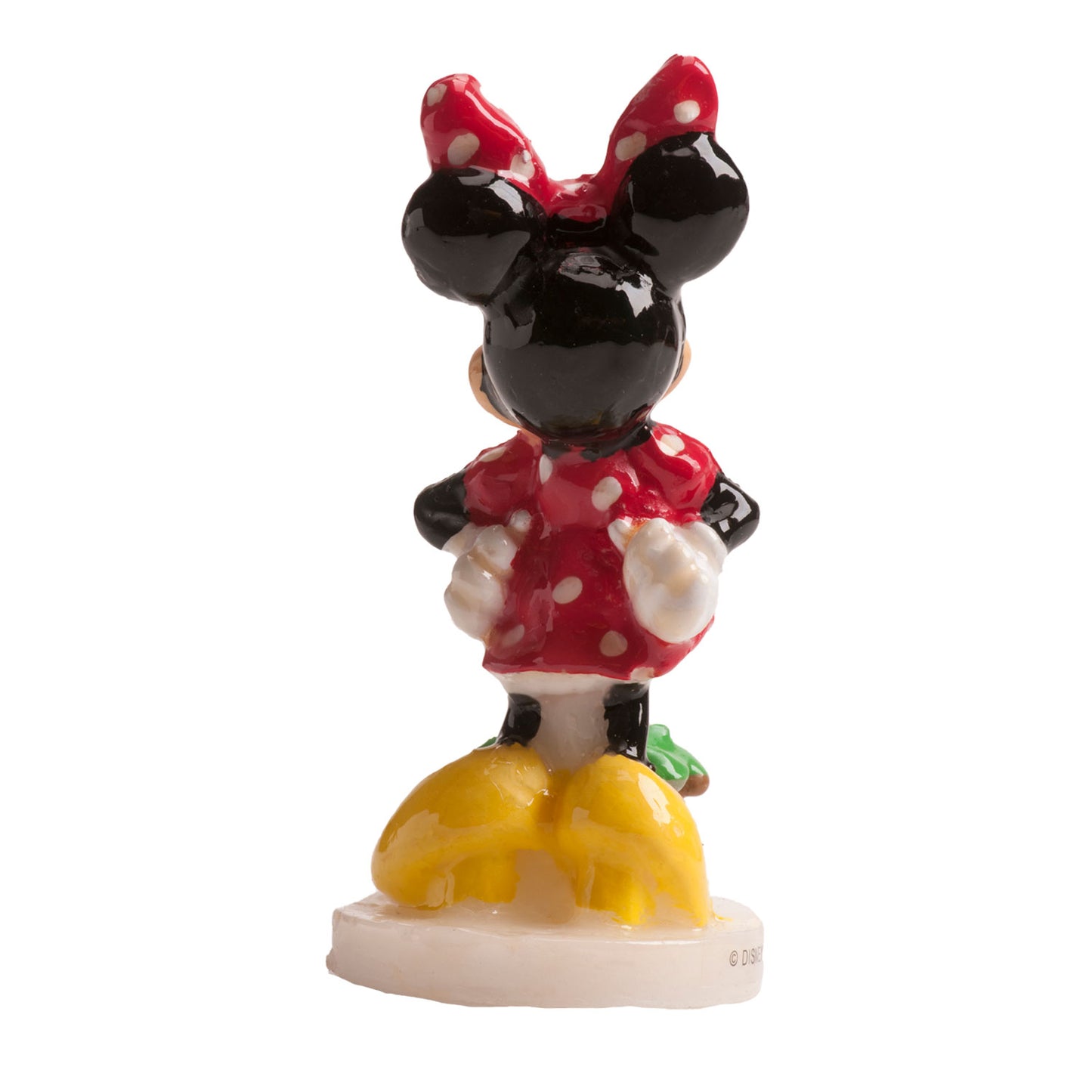 DISPLAY 6 VELAS 3D ANIVERSÁRIO MINNIE 8CM