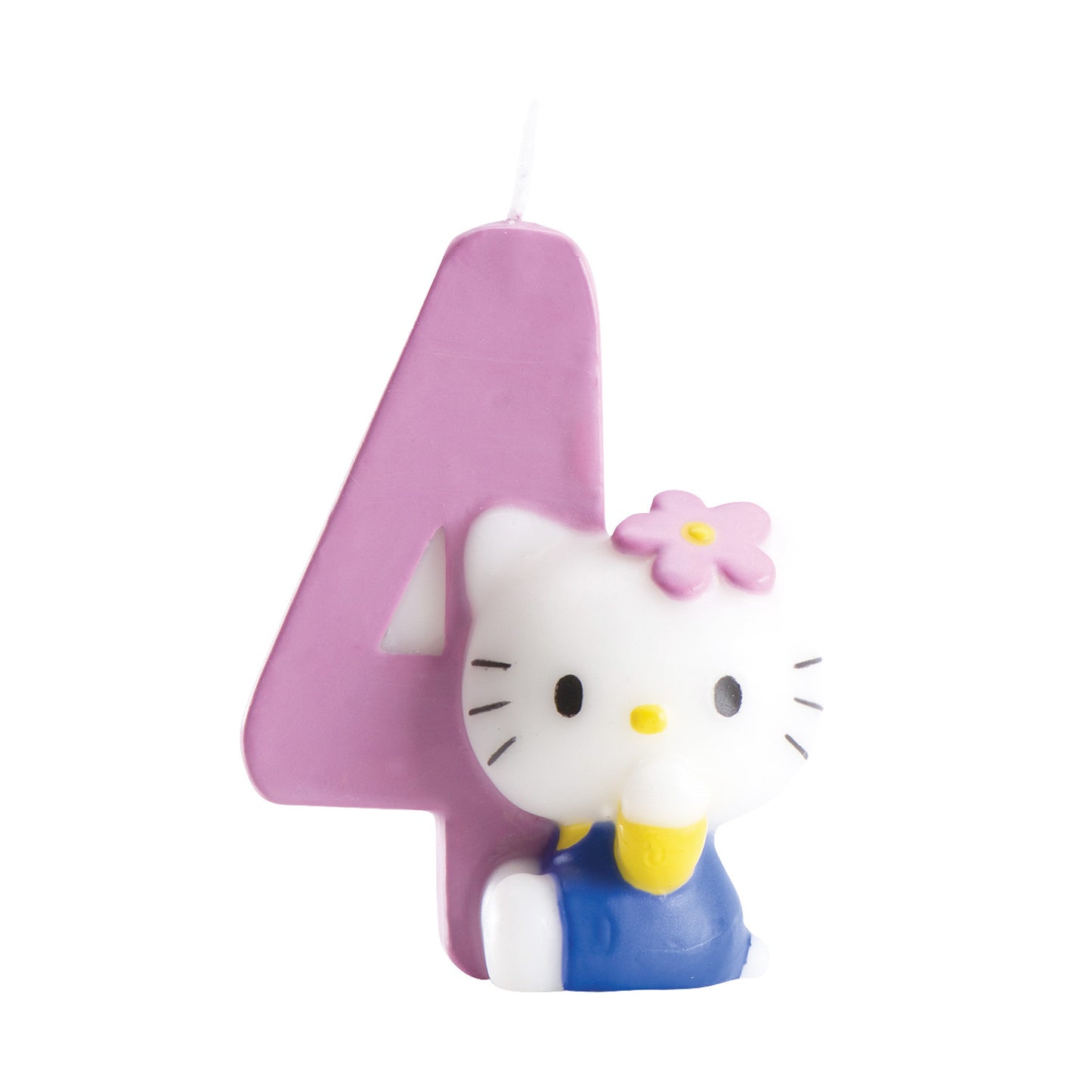 VELA DE CUMPLEAÑOS HELLO KITTY 7CM | Nº 4