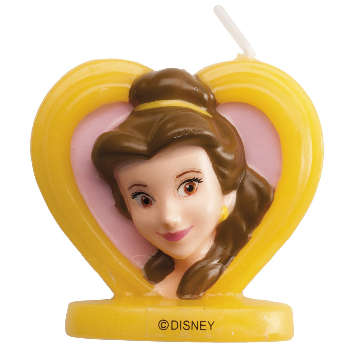 DISPLAY 8 BEAUTY HEART 3D BIRTHDAY CANDLES 5,5 CM