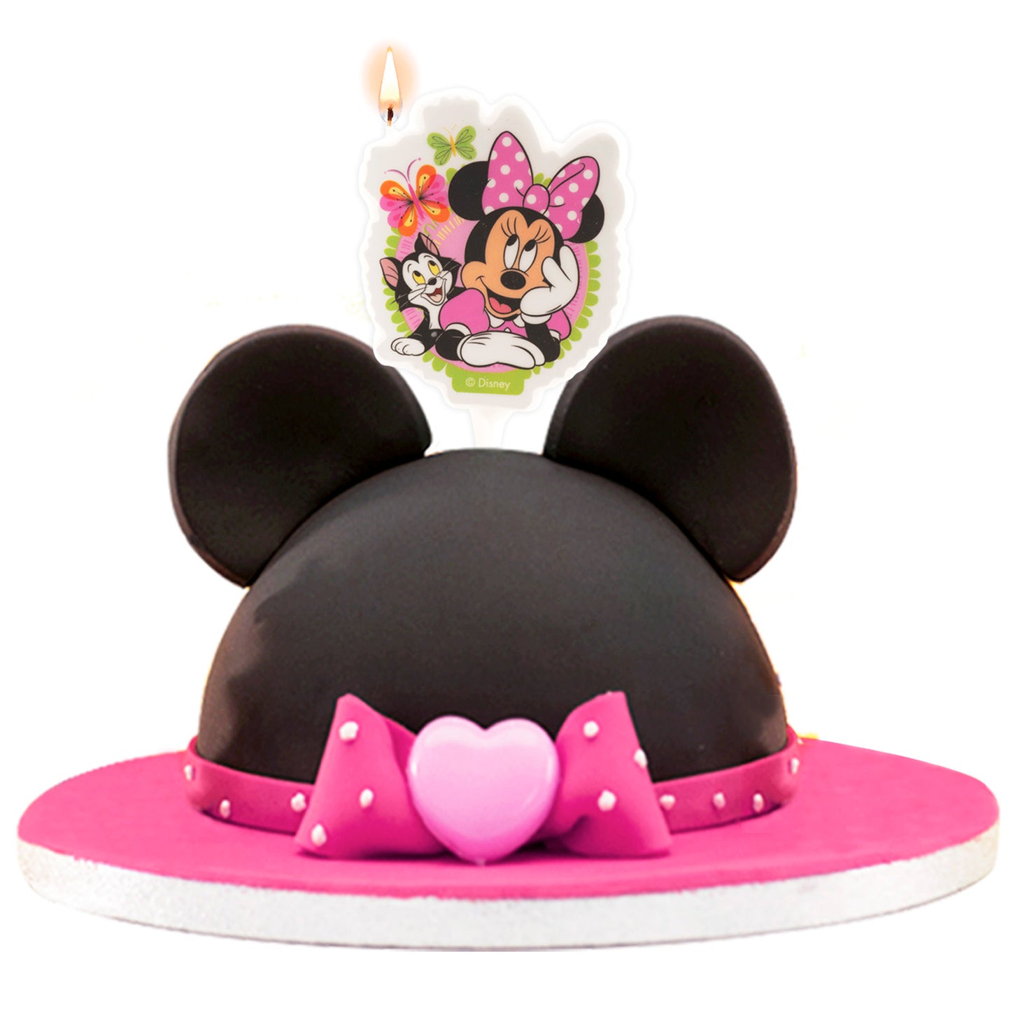 2D MINNIE MOUSE BIRTHDAY CANDLE 7,5CM