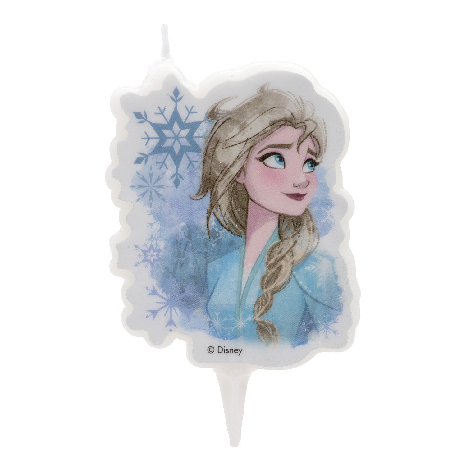 VELA CUMPLEAÑOS 2D ELSA FROZEN II 7,5CM