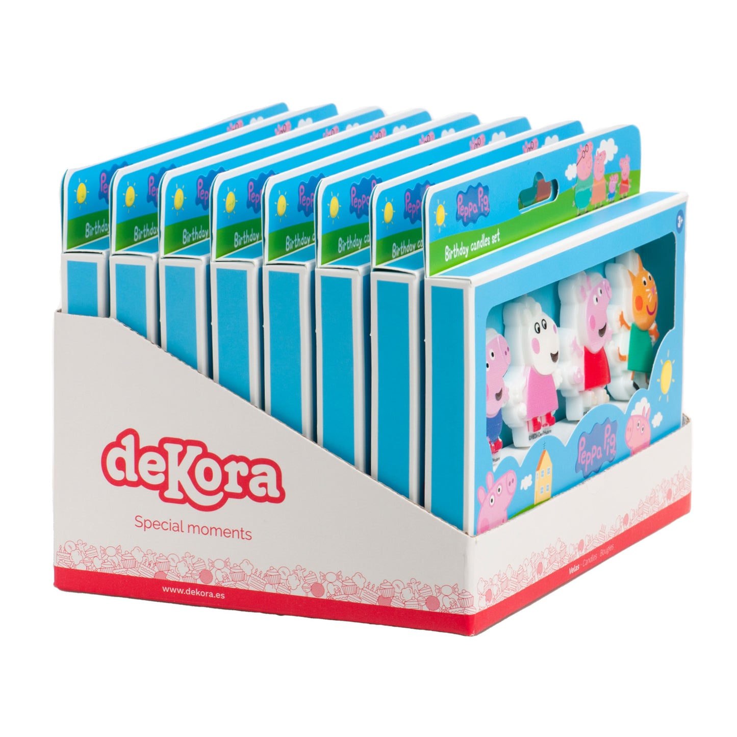 4 CANDELAS COMPLEANNO PEPPA PIG