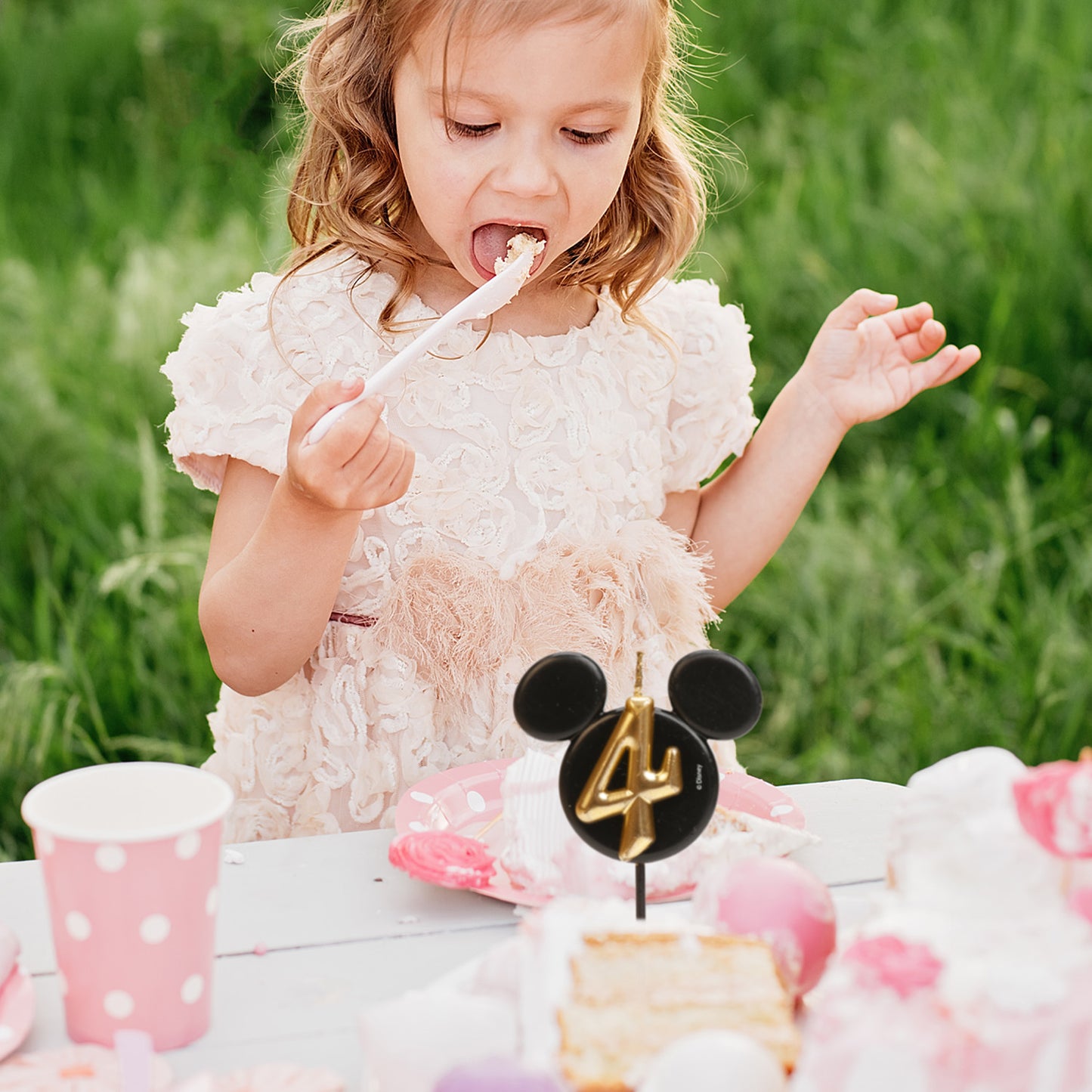 VELAS DE CUMPLEAÑOS OREJAS MICKEY MOUSE 8.5 CM | Nº4