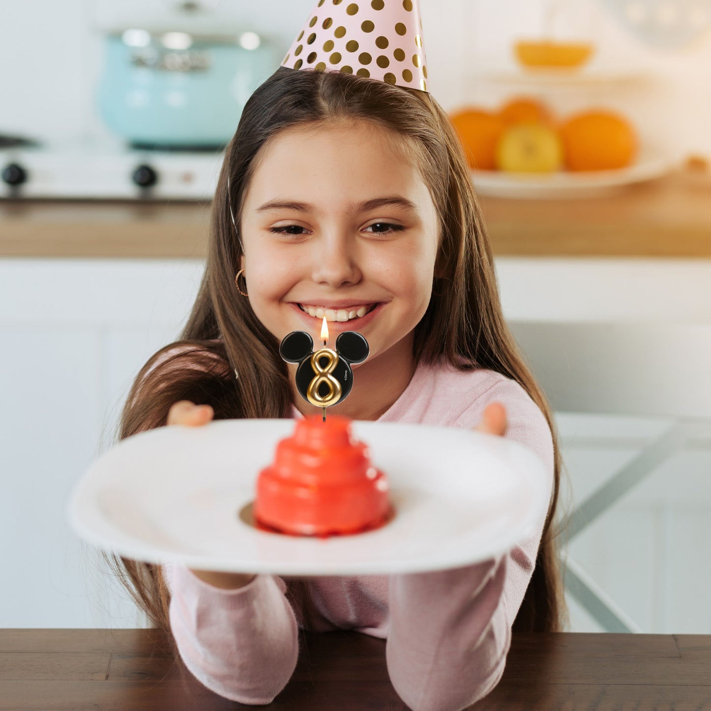 VELAS DE ANIVERSÁRIO ORELHAS DO MICKEY MOUSE 8,5 CM | Nº 8