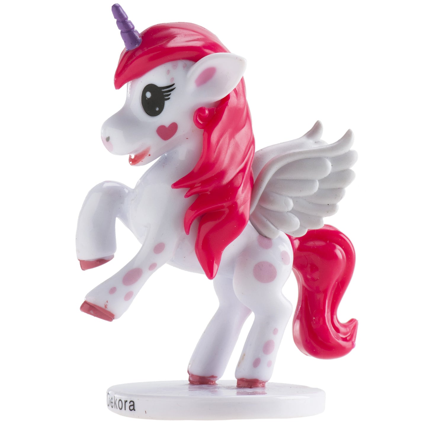 SET 6 FIGURINES EN PVC LICORNE 9 CM