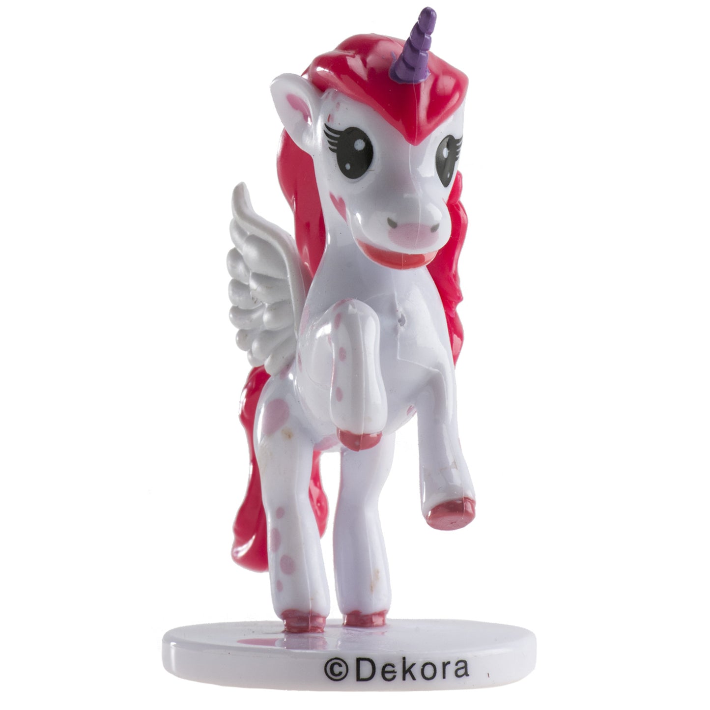 SET 6 UNICORN PVC FIGURINES 9 CM