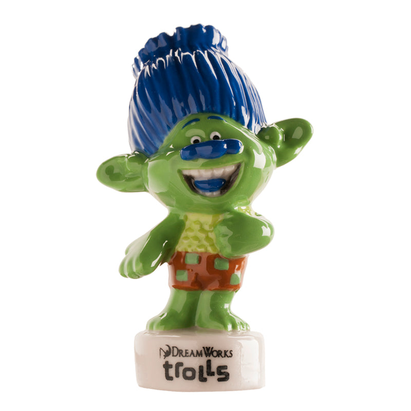 TROLLS BRANCH ET POPPY FIGURINES EN PORCELAINE
