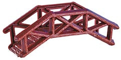 BROWN BRIDGE 14X4cm H:3,5CM PLASTIC
