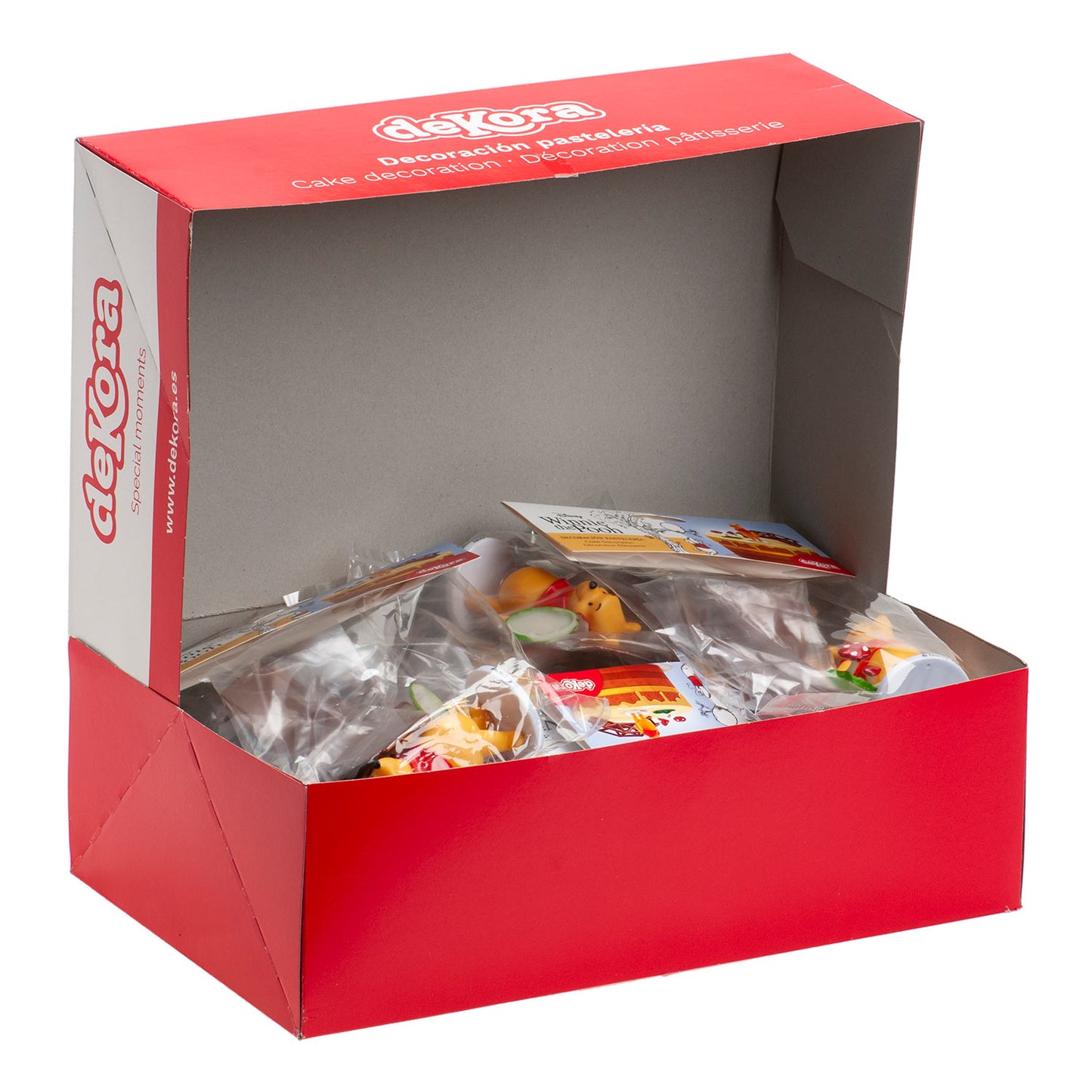 KIT DE DECORAÇÃO DE BOLO WINNIE THE POOH PVC