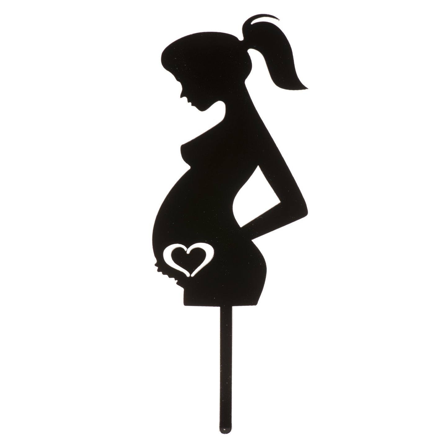 CAKE TOPPER GESTANTE 16X6CM