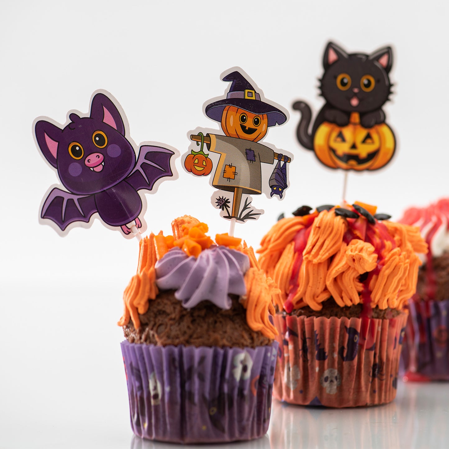 CAKE TOPPERS HALLOWEEN 16 UNITES