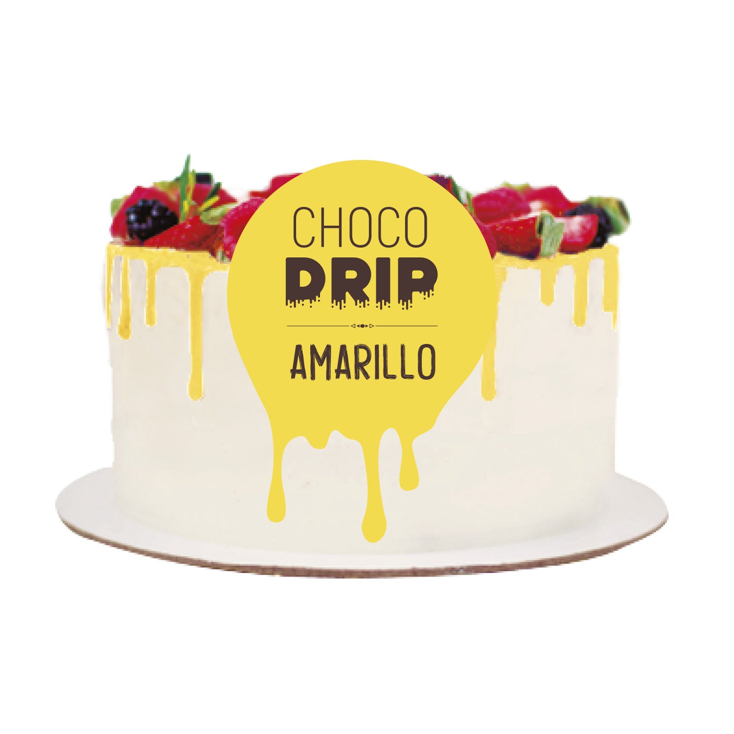 CHOCO DRIP JAUNE 180 GR