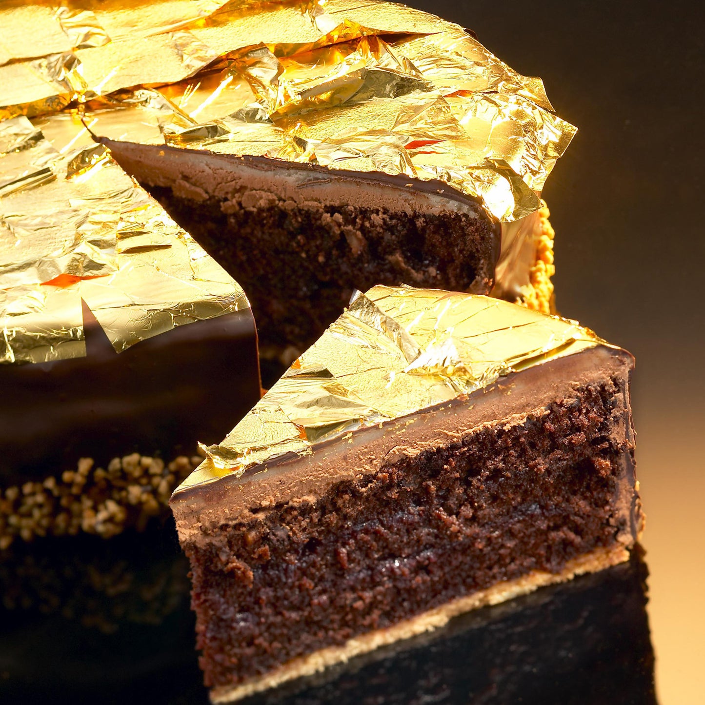 25 TRANSFER GOLD EDIBLE SHEETS 8X8 CM