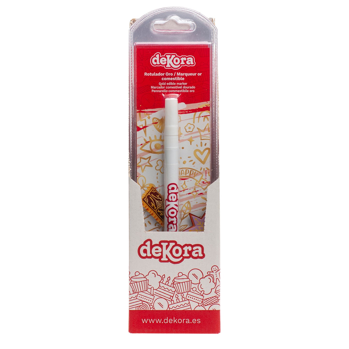 ROTULADOR DE TINTA COMESTIBLE ORO PERLADO