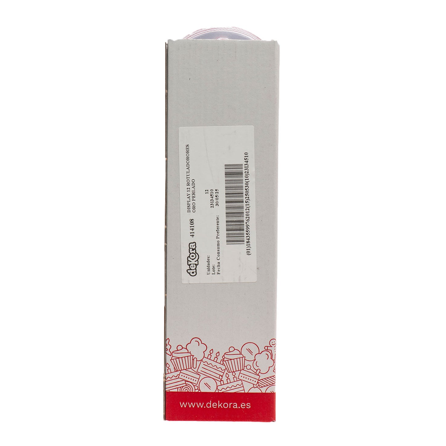 ROTULADOR DE TINTA COMESTIBLE ORO PERLADO