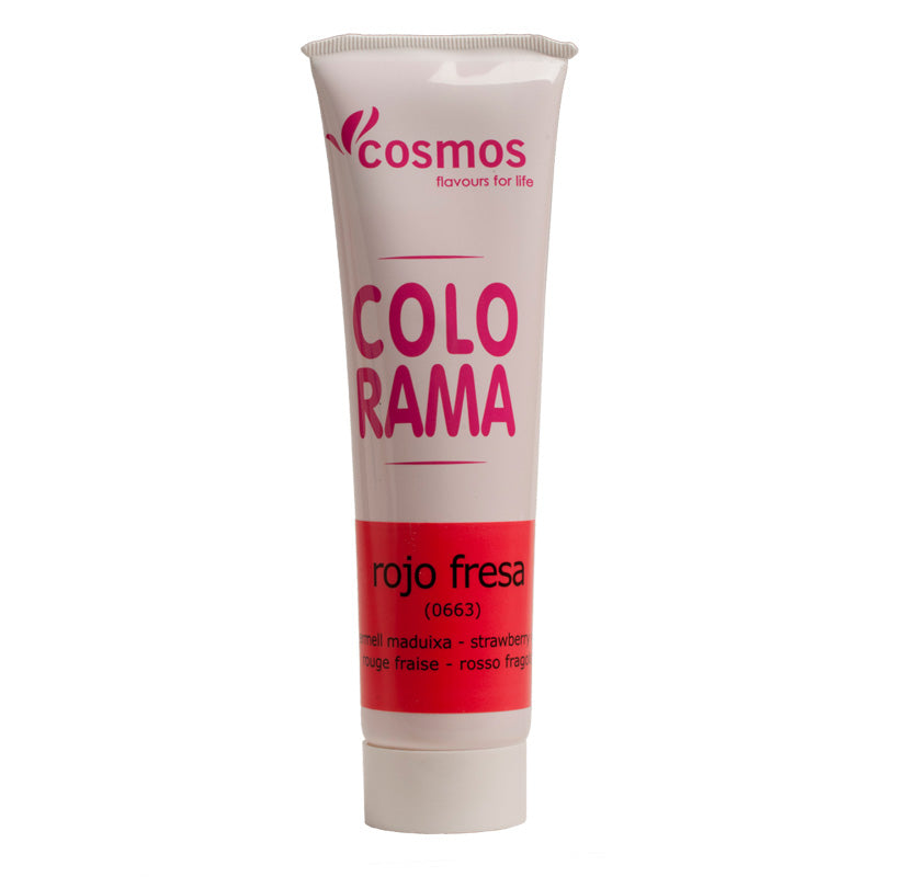 COLORANT EN PÂTE ROUGE FRAISE