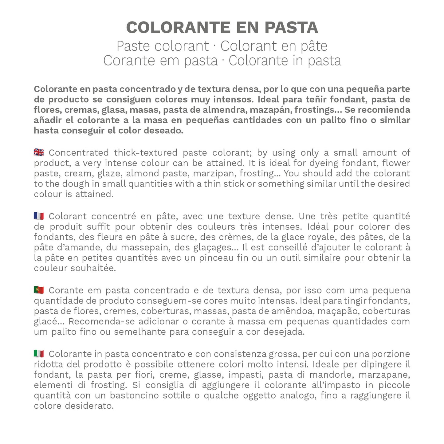 6 COLORANTE EN PASTA VIOLETA 30G