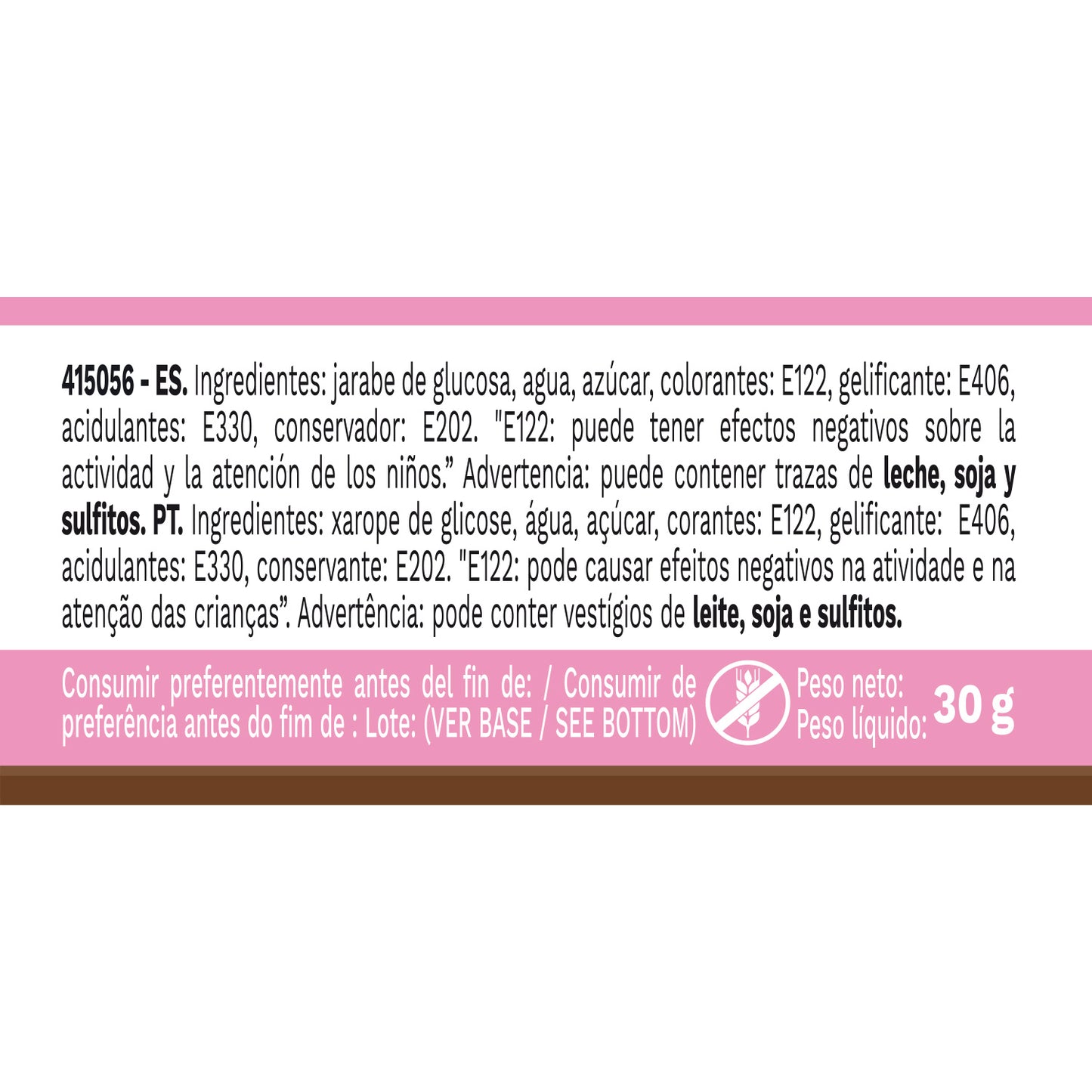 6 COLORANTE EN PASTA ROSA 30G