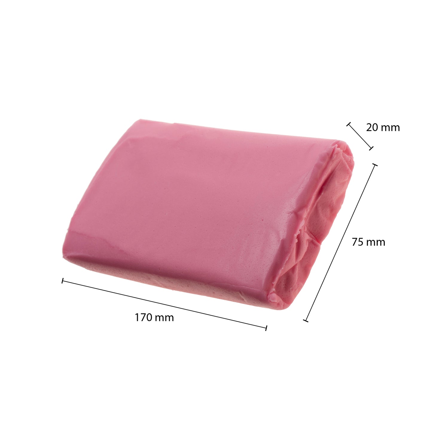 PÂTE DE SUCRE/FONDANT ROSE 250 GR