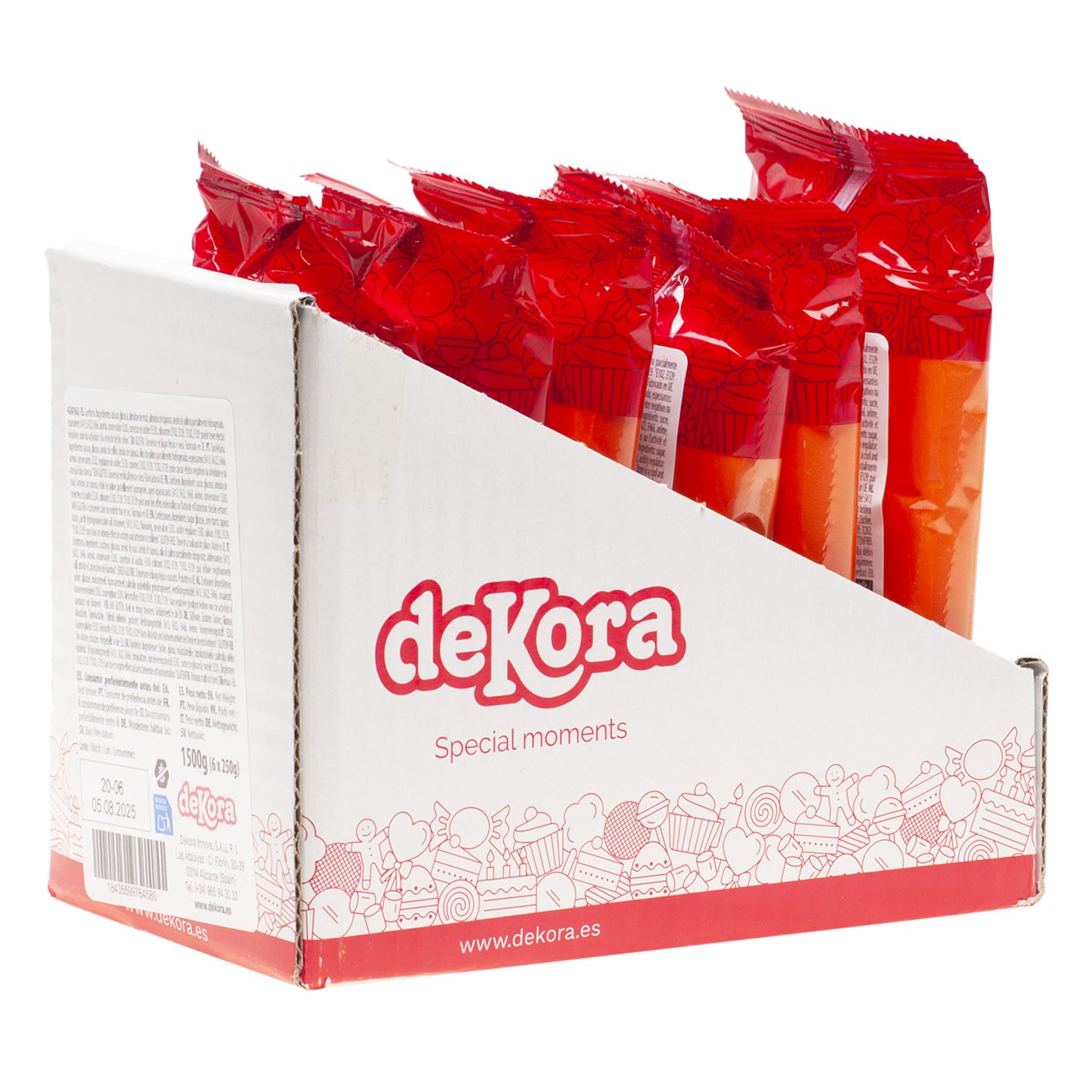 FONDANT ORANGE 250GR