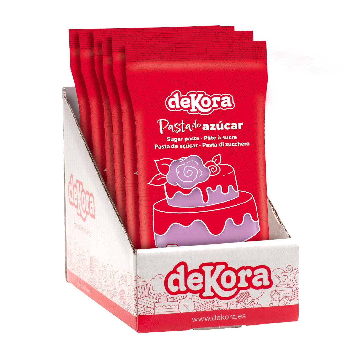 PÂTE DE SUCRE/FONDANT ROSE 150 G