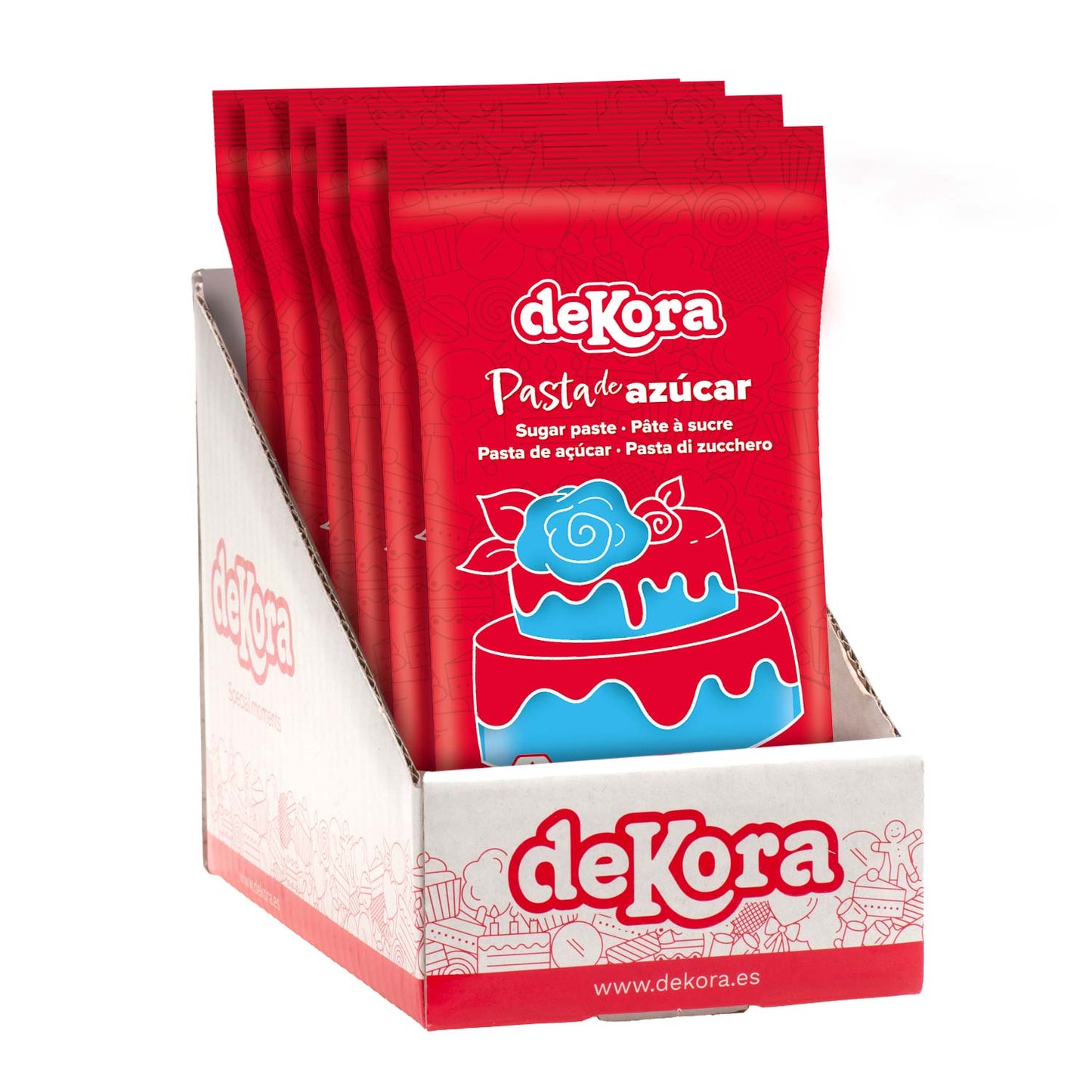 PÂTE DE SUCRE/FONDANT BLEU 150 GR
