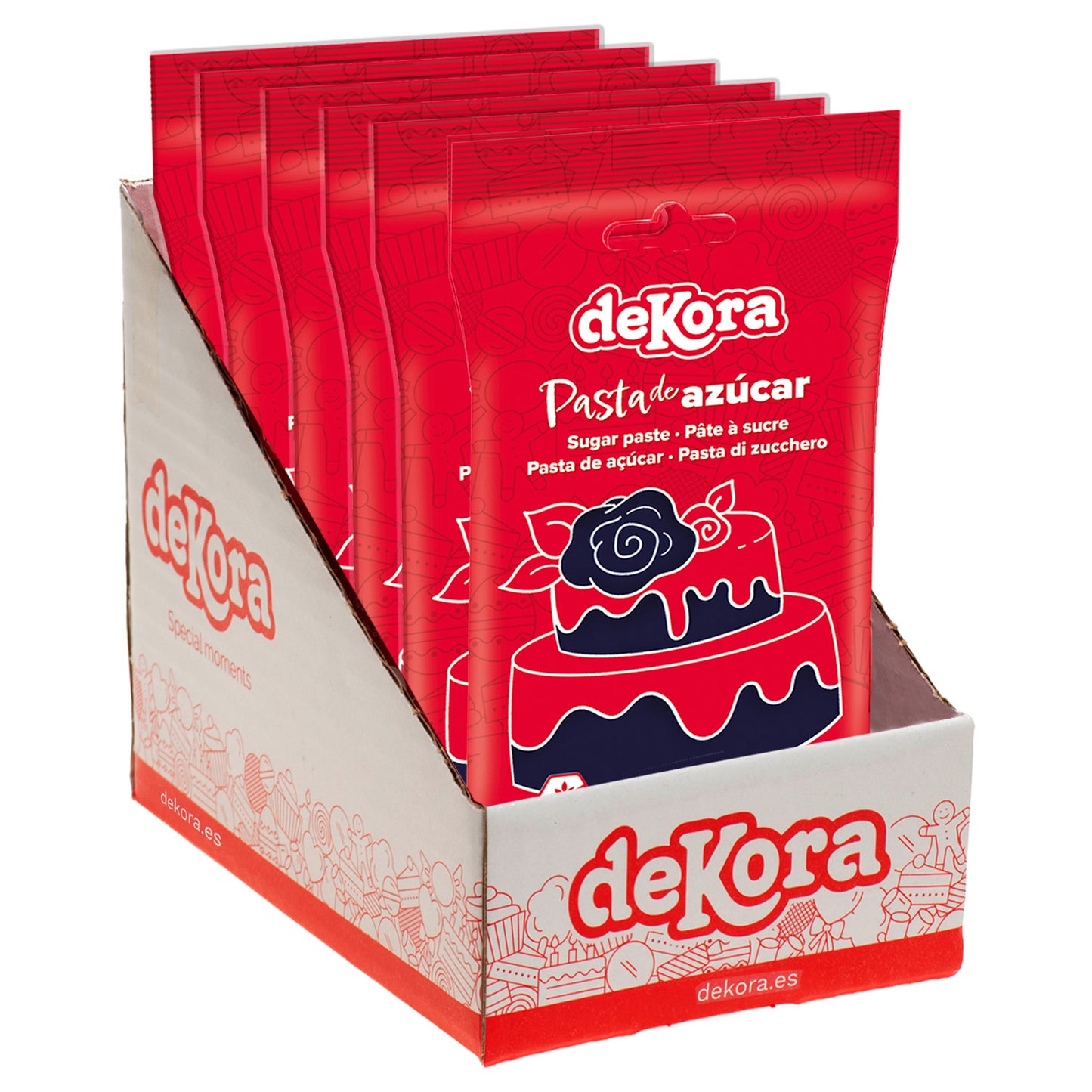 PÂTE À SUCRE/FONDANT BLEU MARINE 250 GR