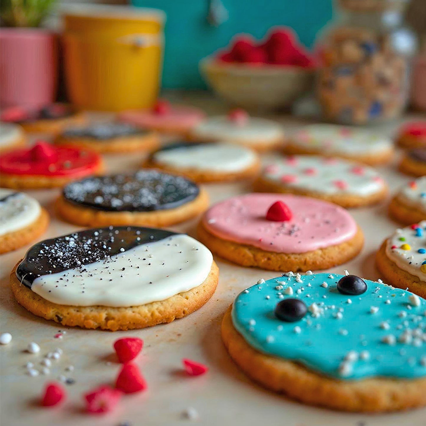 PÂTE À SUCRE/FONDANT JAUNE GOUTTES DE SOLEIL 250 GR