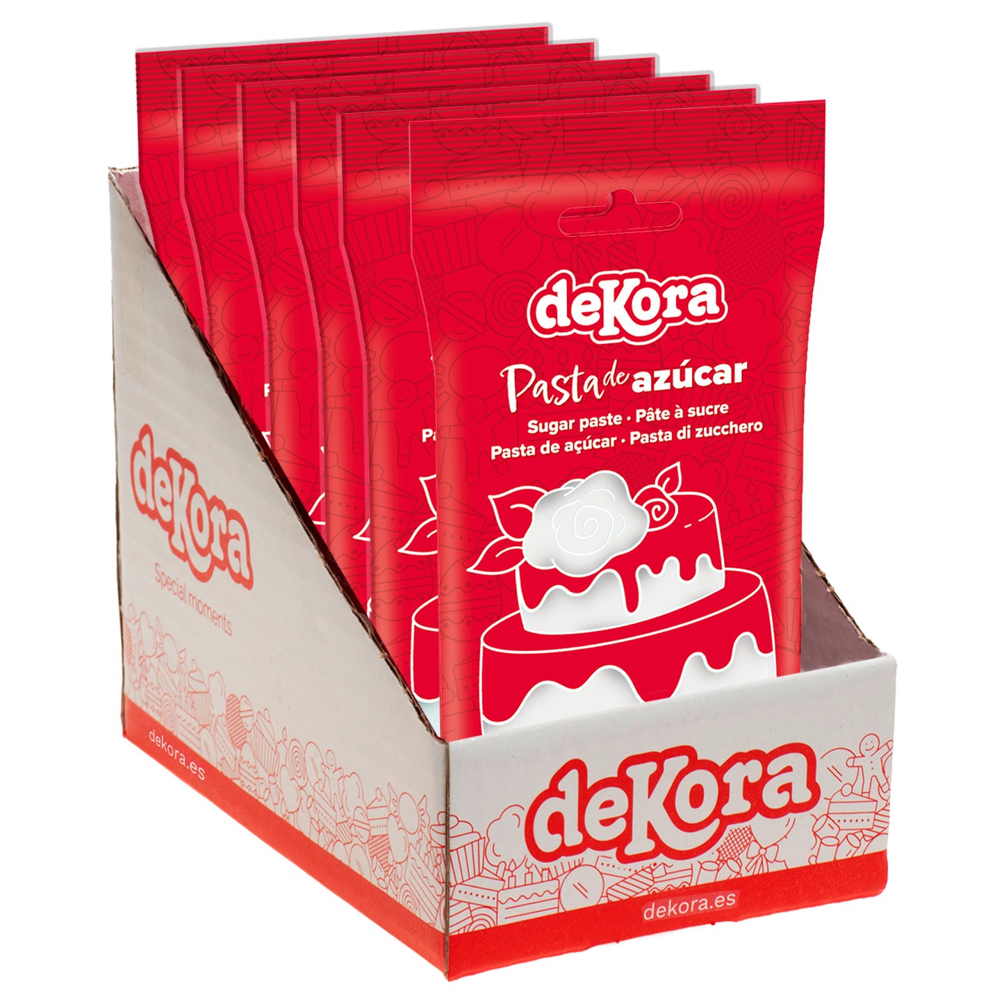 PÂTE DE SUCRE/FONDANT BLANCHE NEIGE 250 GR
