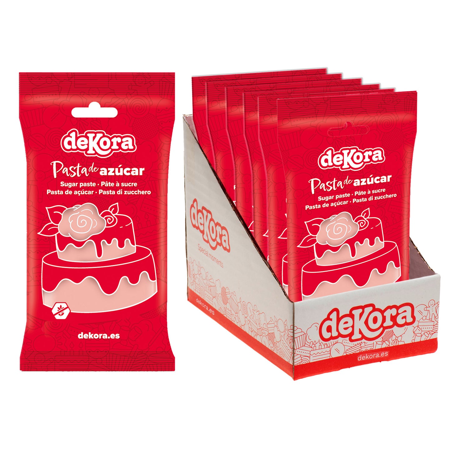 PÂTE À SUCRE/FONDANT NATUREL NUDE 250 GR